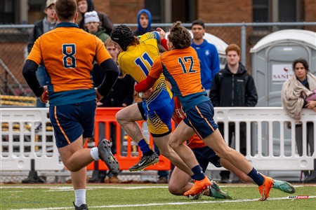 RSEQ 2024 - Final Rugby Masc CEGEP - John Abbott (48) vs (18) André Laurendeau - First Half