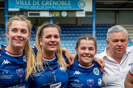 FFR 2024 Élite 1 F - FC Grenoble Amazones (23) vs (17) Stade Toulousain