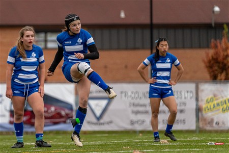 RSEQ 2024 - Final Rugby Fem CEGEP - John Abbott (12) vs (21) Dawson - Second Half