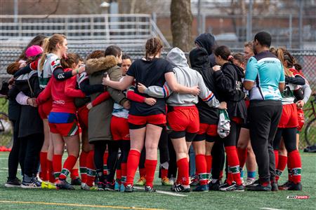 RQ 2024 - Match Pré-Saison - Rugby Club Montréal (10) vs (41) Town of Mount Royal - F