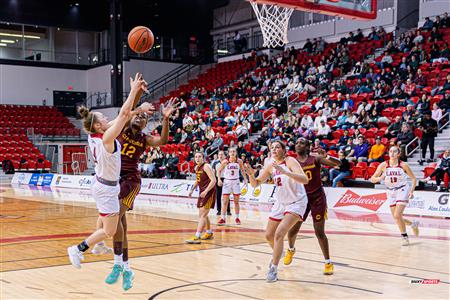 RSEQ - 2024 Basketball F - U.de Laval (79) vs (55) U. Concordia