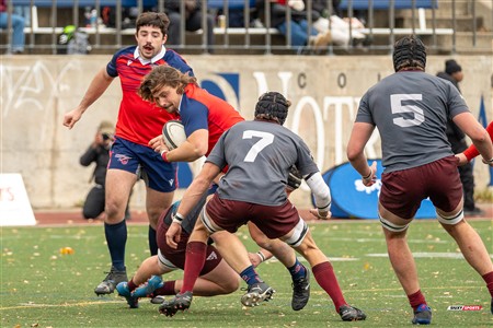 RSEQ 2024 - Finale Rugby Univ Masc - ETS (19) vs (14) Ottawa - 2 Mi-Temps Reel A