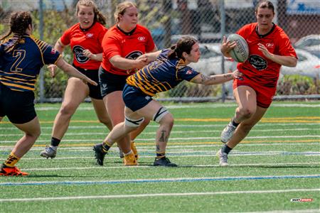 RQ 2024 - Super Ligue F - TMR (5) - (74) Club de Rugby de Québec