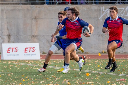 RSEQ 2024 - Rugby démi finale M - ETS (53) vs (13) UdM 