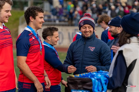 RSEQ 2024 - Finale Rugby Univ Masc - ETS vs Ottawa - Medailles ETS