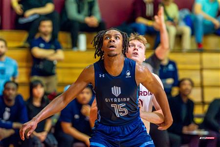 RSEQ - 2024 Basketball M - Concordia U. (57) vs (63) UQAM - Final Provinciale