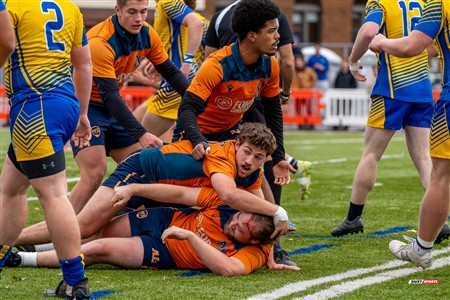 RSEQ 2024 - Final Rugby Masc CEGEP - John Abbott (48) vs (18) André Laurendeau - First Half