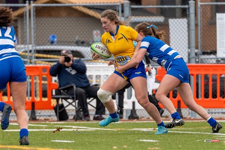 RSEQ 2024 - Final Rugby Fem CEGEP - John Abbott (12) vs (21) Dawson - First Half