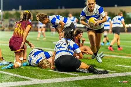 RSEQ 2024 - Rugby Univ. Fém - Concordia U. (22) vs (15) Université de Montréal