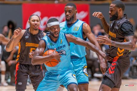 MONTREAL TUNDRA (111) VS (114) SUDBURY'S FIVE - 1st half