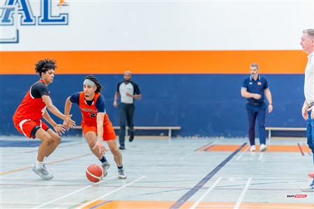 RSEQ 2024 - Basketball M D2 - André Laurendeau (74) vs (81) Vanier - 2nd half