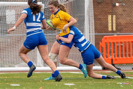 RSEQ 2024 - Final Rugby Fem CEGEP - John Abbott (12) vs (21) Dawson - First Half