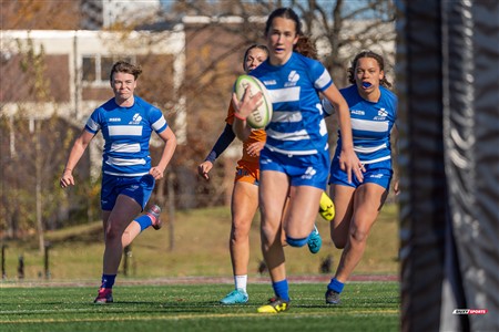 RSEQ 2024 - Démi Finale Rugby Fem Cegep - André Laurendeau (31) vs (43) Dawson