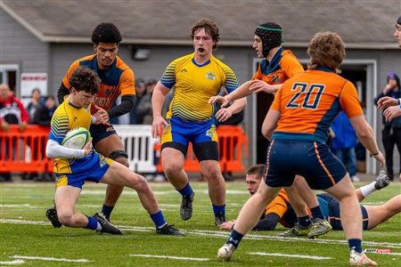 RSEQ 2024 - Final Rugby Masc CEGEP - John Abbott (48) vs (18) André Laurendeau - First Half