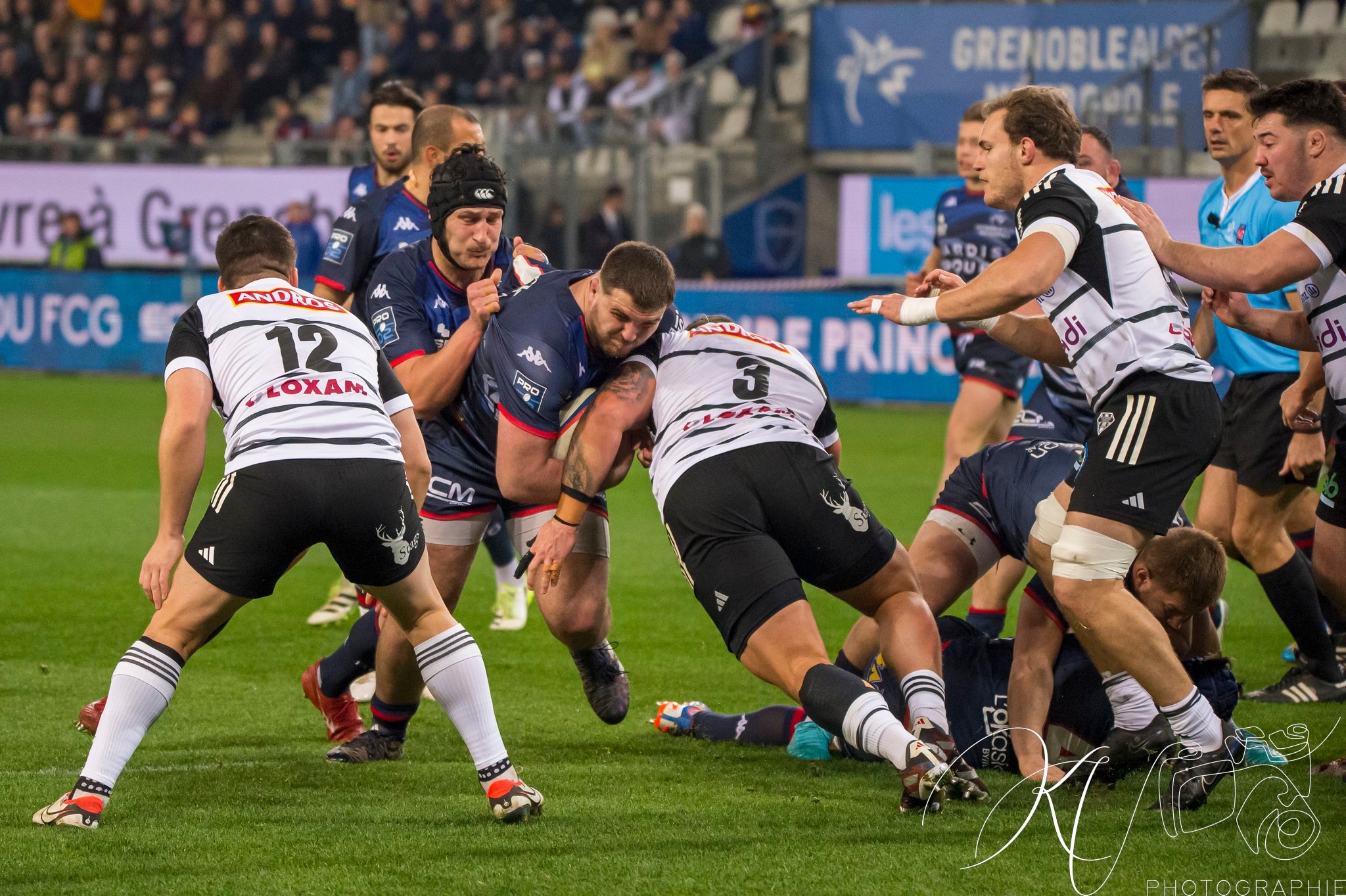  FC Grenoble Rugby - CA Brive - Rugby - Pro D2 - FC Grenoble (40) vs (29) CA Brive (#PD224FCGBRI02) Photo by: Karine Valentin | Siuxy Sports 2024-02-15