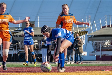 RSEQ 2024 - Démi Finale Rugby Fem Cegep - André Laurendeau (31) vs (43) Dawson