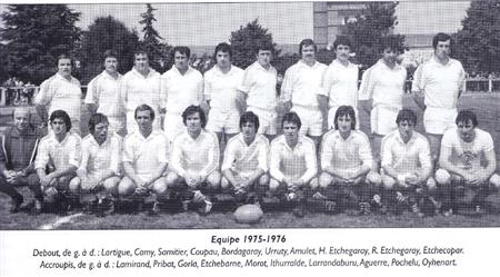 Équipe de Rugby 1975