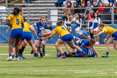 RSEQ 2024 - Final Rugby Fem CEGEP - John Abbott (12) vs (21) Dawson - First Half