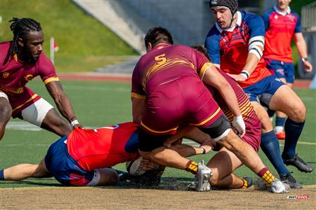 RSEQ 2024 Rugby M - ETS (40) vs (14) Concordia U. - 1ère mi-temps