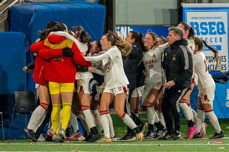 RSEQ 2024 Final Soccer Fém - U de Montréal (1) vs (2) U Laval (par pénalités après 1-1)