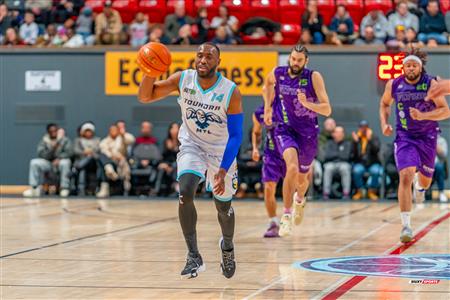 Bilal Richardson - Basketball - BSL - Montreal Toundra (98) vs (89) Frederick Flying Cows - Second Half - Montreal - Frederick 