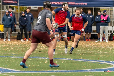 RSEQ 2024 - Finale Rugby Univ Masc - ETS (19) vs (14) Ottawa - 1 Mi-Temps Reel A