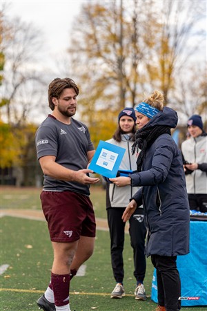 RSEQ 2024 - Finale Rugby Univ Masc - ETS vs Ottawa - Medailles OTT