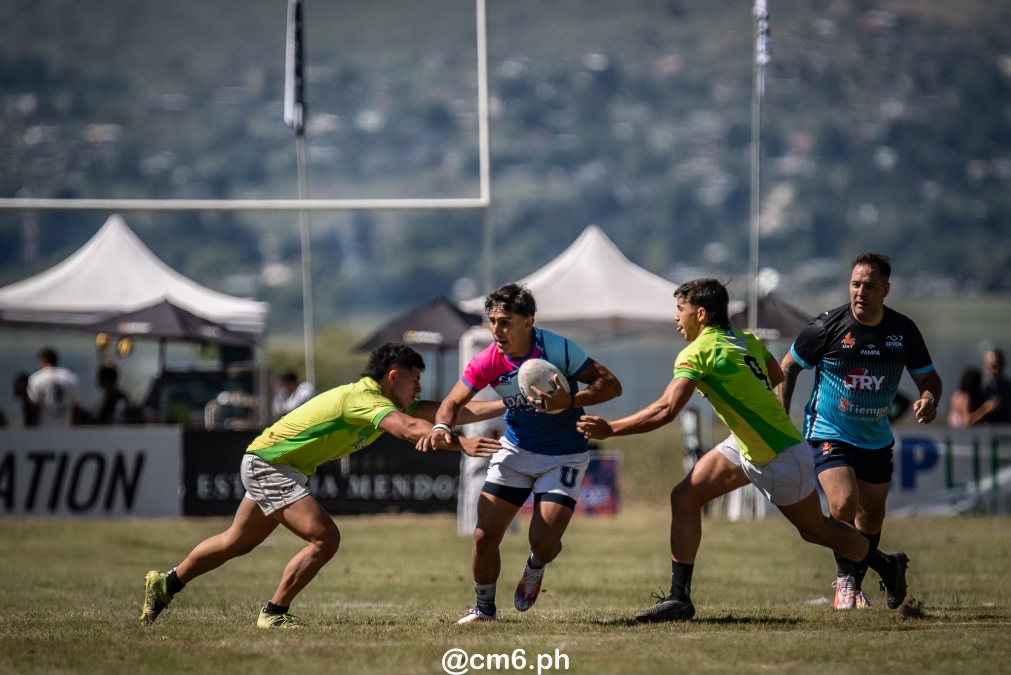  VII - Agua Palau - VII - Municipalidad de Yerba Buena McD - Rugby - Seven Tafi del Valle 2024 - Agua Palau vs Muni Yerba Buena McDonalds (#STDV24APAMUN) Photo by: Christian Mas | Siuxy Sports 2024-01-27
