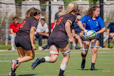 RSEQ 2024 - Rugby Univ F - Université de Montréal (0) vs (49) Université Laval
