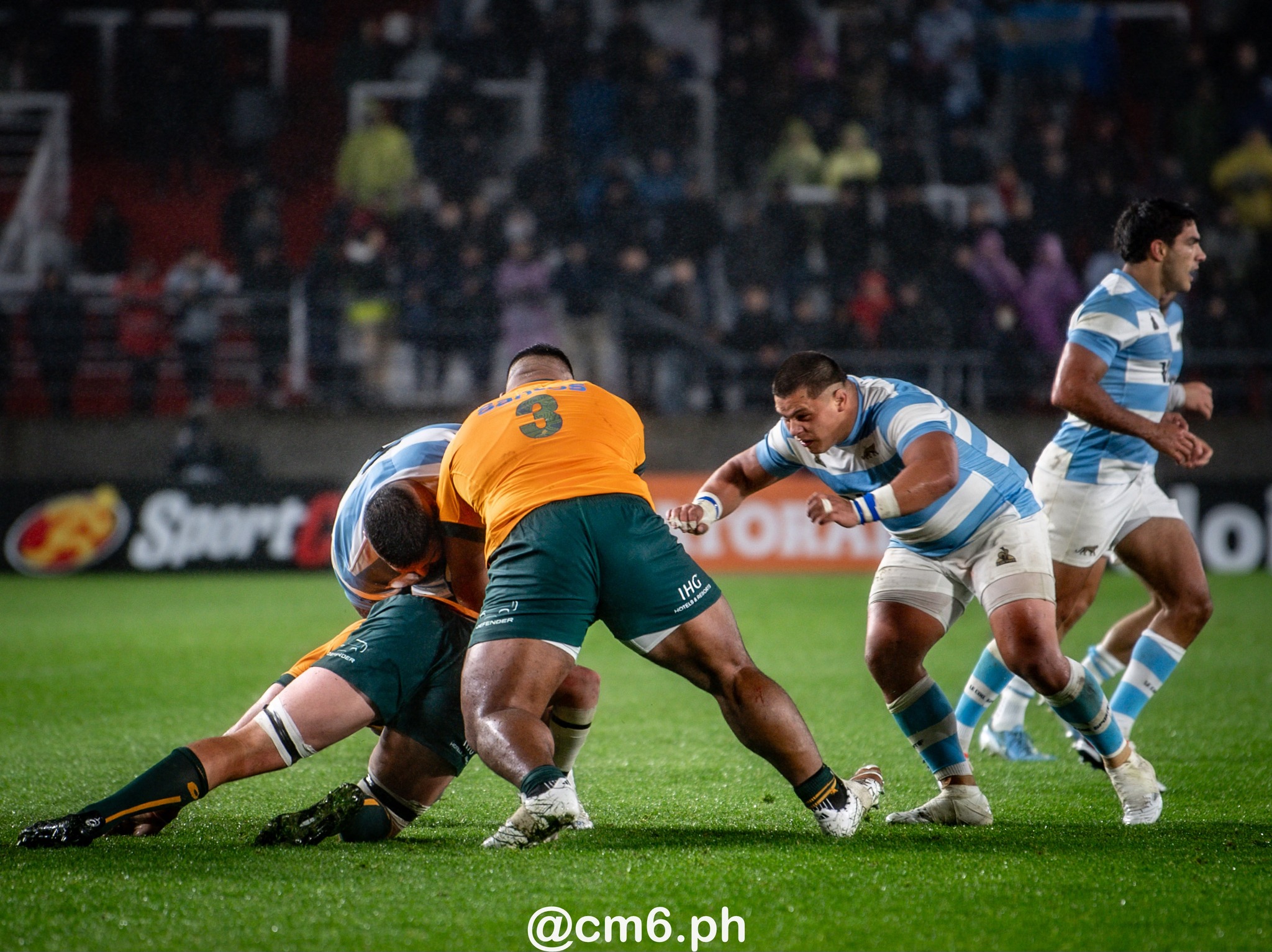  Selección Argentina de Rugby XV - Australia national rugby union team (M) - Rugby - Rugby Championship 2024 - Argentina Pumas (19) vs (20) Australia Wallabies (#CHAMP24R3ARGAUS) Photo by: Christian Mas | Siuxy Sports 2024-08-31