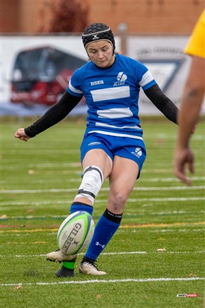 RSEQ 2024 - Final Rugby Fem CEGEP - John Abbott (12) vs (21) Dawson - Second Half