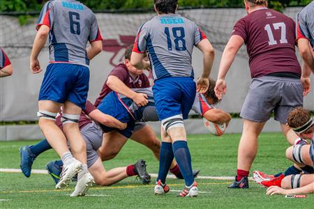 Rugby Univ. Masc. Dével. - Ottawa U (5) vs (20) ETS - 1st Half