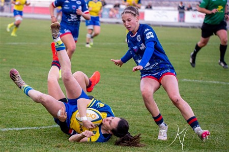 FFR 2024 Elite 1 Fém - ASM Romagnat (32) vs (8) Amazones FC Grenoble 