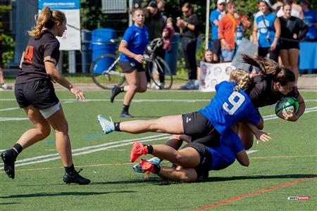 RSEQ 2024 - Rugby Univ F - Université de Montréal (0) vs (49) Université Laval