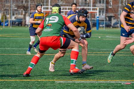 RQ 2024 - Match Pré-Saison - Rugby Club Montréal (19) vs (29) Town of Mount Royal - M