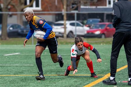 RQ 2024 - Match Pré-Saison - Rugby Club Montréal (10) vs (41) Town of Mount Royal - F