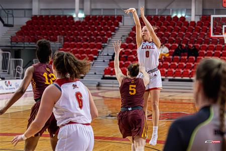 RSEQ - 2024 Basketball F - U.de Laval (79) vs (55) U. Concordia