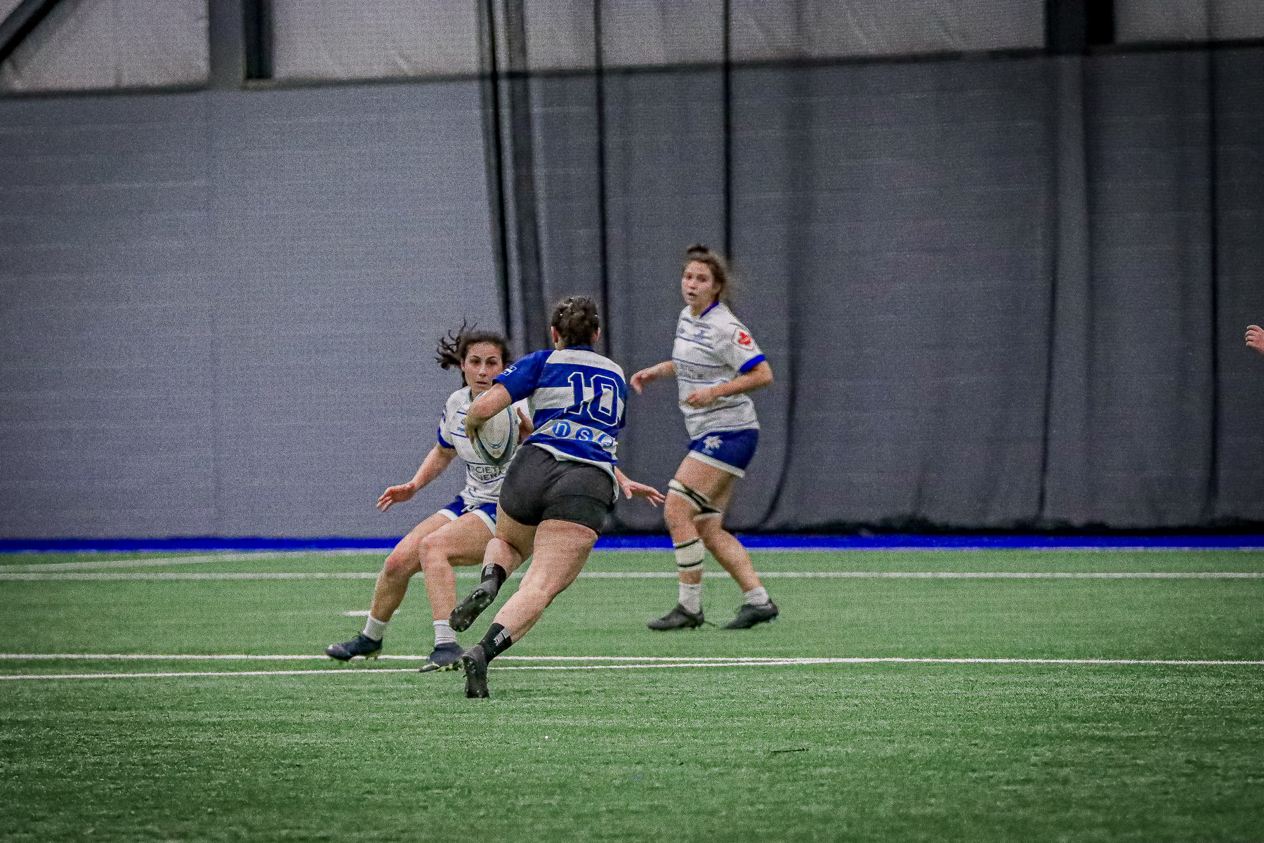 Pauline MOUSSA - Laurence NEUMANN CHAYER -  Équipe féminine - Rugby Québec -  - Rugby - QORC-CROQ 2024 - Québec Est (22) vs (16) Québec Ouest  (#RQ24CROQESTOUE04) Photo by: Photo Mayarts | Siuxy Sports 2024-04-01