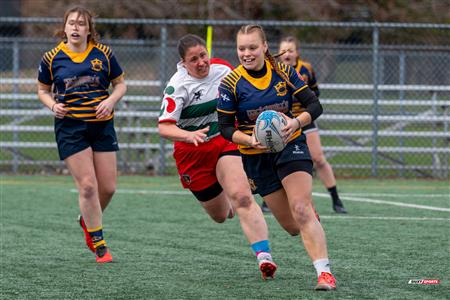 RQ 2024 - Match Pré-Saison - Rugby Club Montréal (10) vs (41) Town of Mount Royal - F