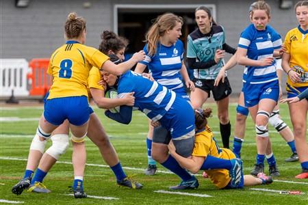 RSEQ 2024 - Final Rugby Fem CEGEP - John Abbott (12) vs (21) Dawson - Second Half