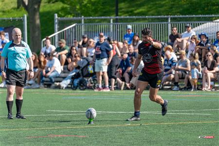 RQ 2024 - Super Ligue M - Parc Olympique (29) vs (15) Club de Rugby de Québec - 1ère mi-temps