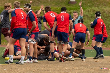 RSEQ 2024 - Finale Rugby Univ Masc - ETS (19) vs (14) Ottawa - 2 Mi-Temps Reel B