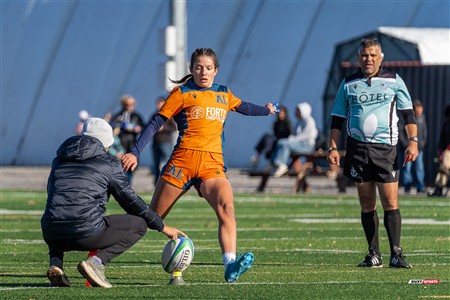 RSEQ 2024 - Démi Finale Rugby Fem Cegep - André Laurendeau (31) vs (43) Dawson
