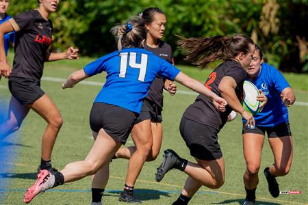 RSEQ 2024 - Rugby Univ F - Université de Montréal (0) vs (49) Université Laval