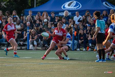 RSEQ 2024 - Rugby Univ F - Université de Montréal (41) vs (7) McGill University