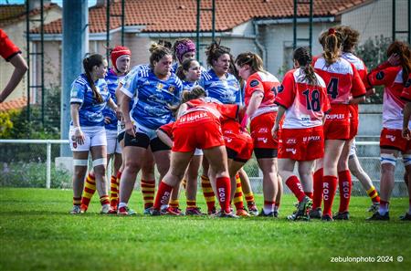 FFR 2024 - Fed 2 Fém - USAP XV (55) vs (7) RO Castelnaudary    