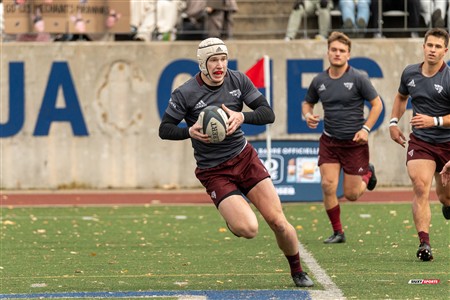 RSEQ 2024 - Finale Rugby Univ Masc - ETS (19) vs (14) Ottawa - 2 Mi-Temps Reel A
