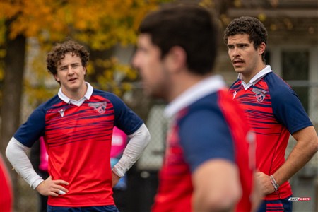 RSEQ 2024 - Finale Rugby Univ Masc - ETS (19) vs (14) Ottawa - 1 Mi-Temps Reel A