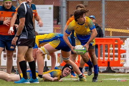 RSEQ 2024 - Final Rugby Masc CEGEP - John Abbott (48) vs (18) André Laurendeau - First Half