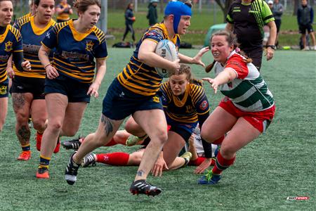 RQ 2024 - Match Pré-Saison - Rugby Club Montréal (10) vs (41) Town of Mount Royal - F